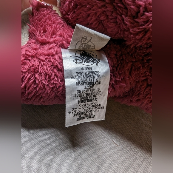 Lotso Huggin Bear Toy Story 3 Disney Parks  Strawberry Scented Medium Plush 14" - Picture 6 of 13